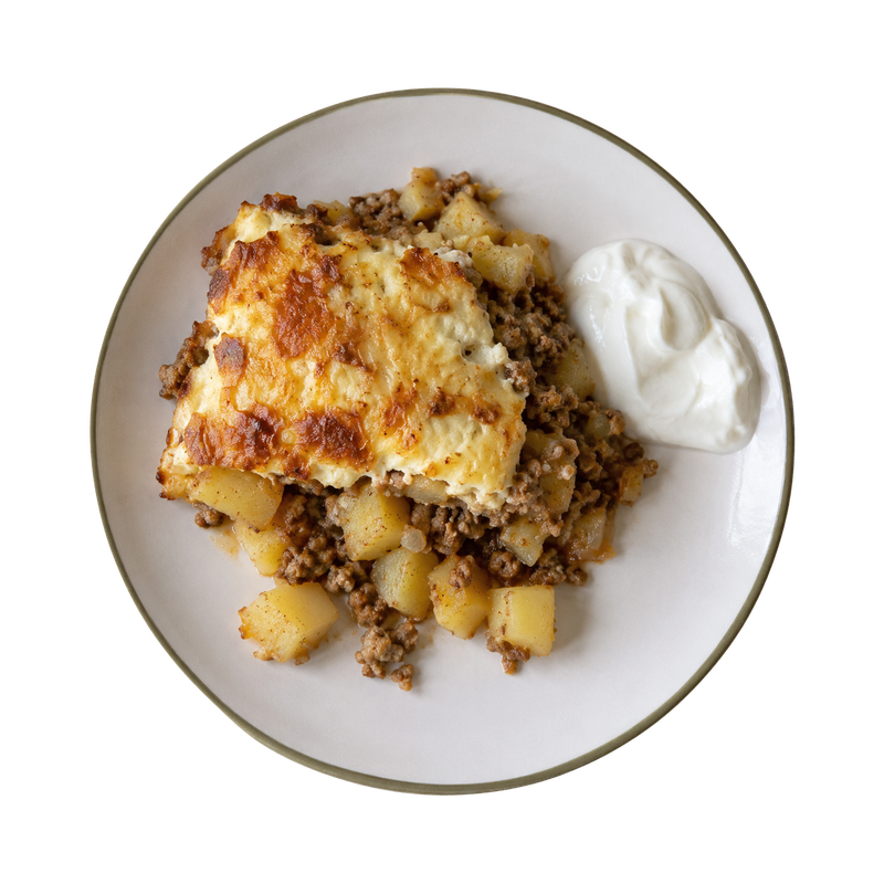 Bulgarian Potato Moussaka