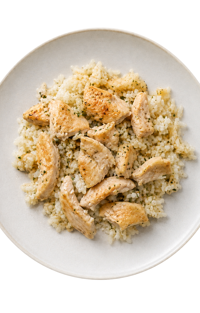 Lemon Herb Chicken & Rice