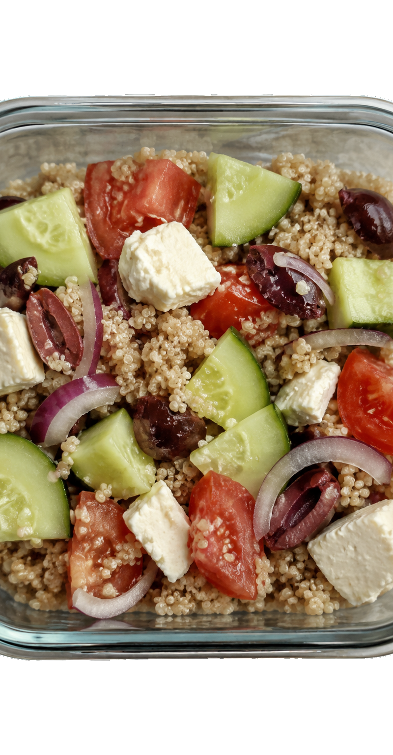 Mediterranean Quinoa Salad Bowl
