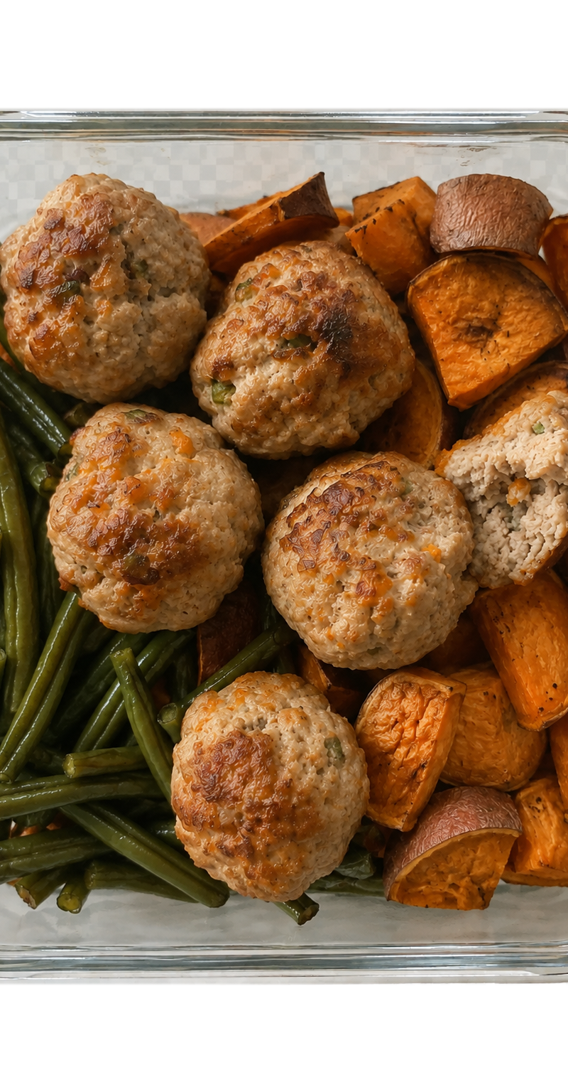 Turkey & Sweet Potato Meatballs
