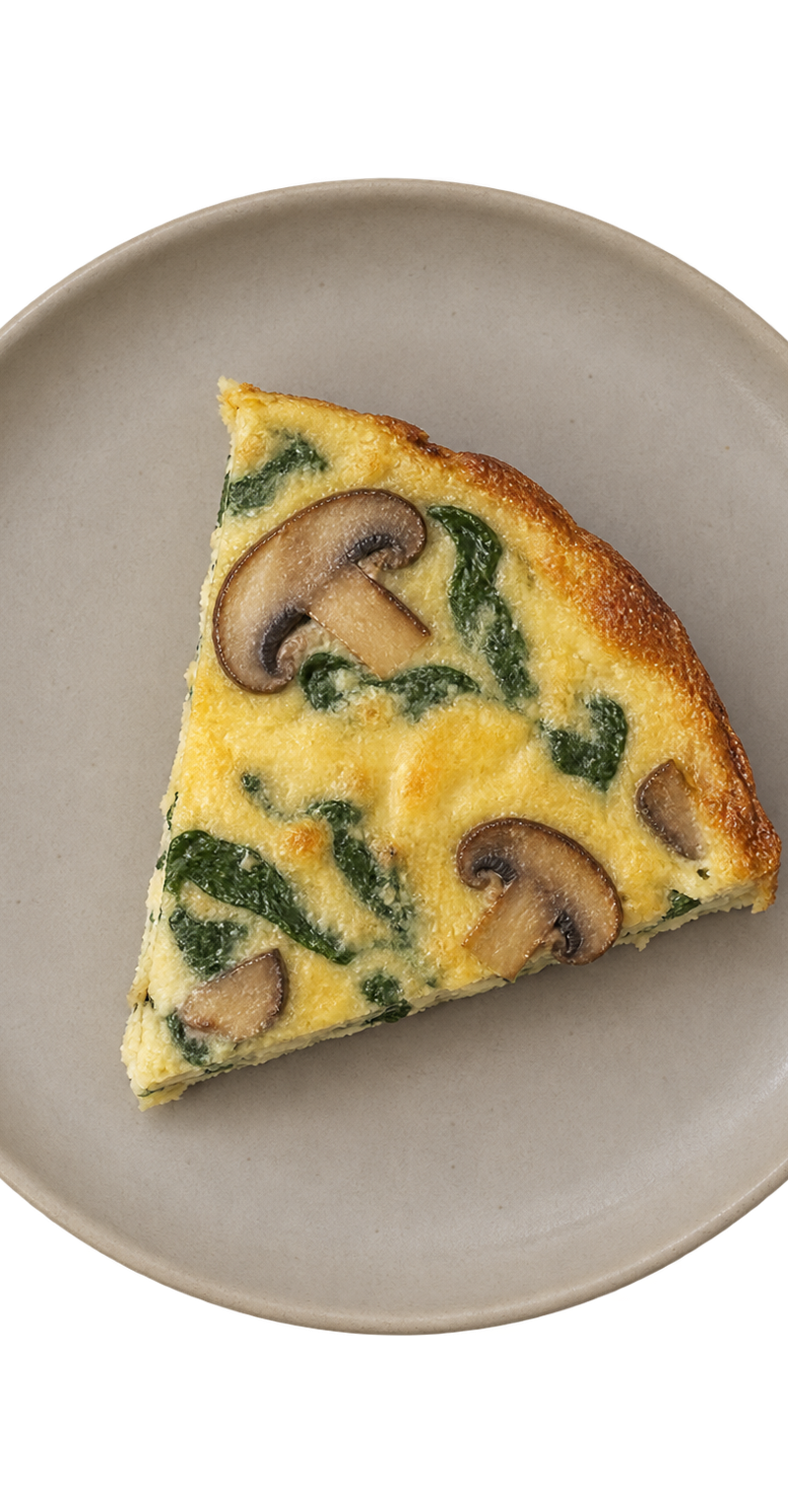 Mushroom & Spinach Frittata