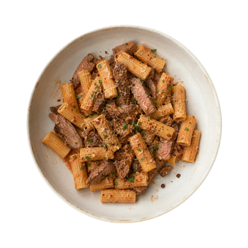 Cajun Steak Rigatoni