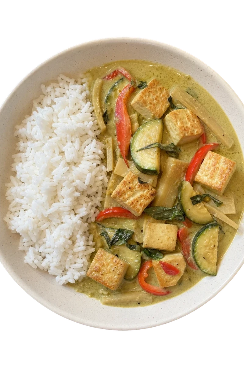 Thai Green Curry with Tofu