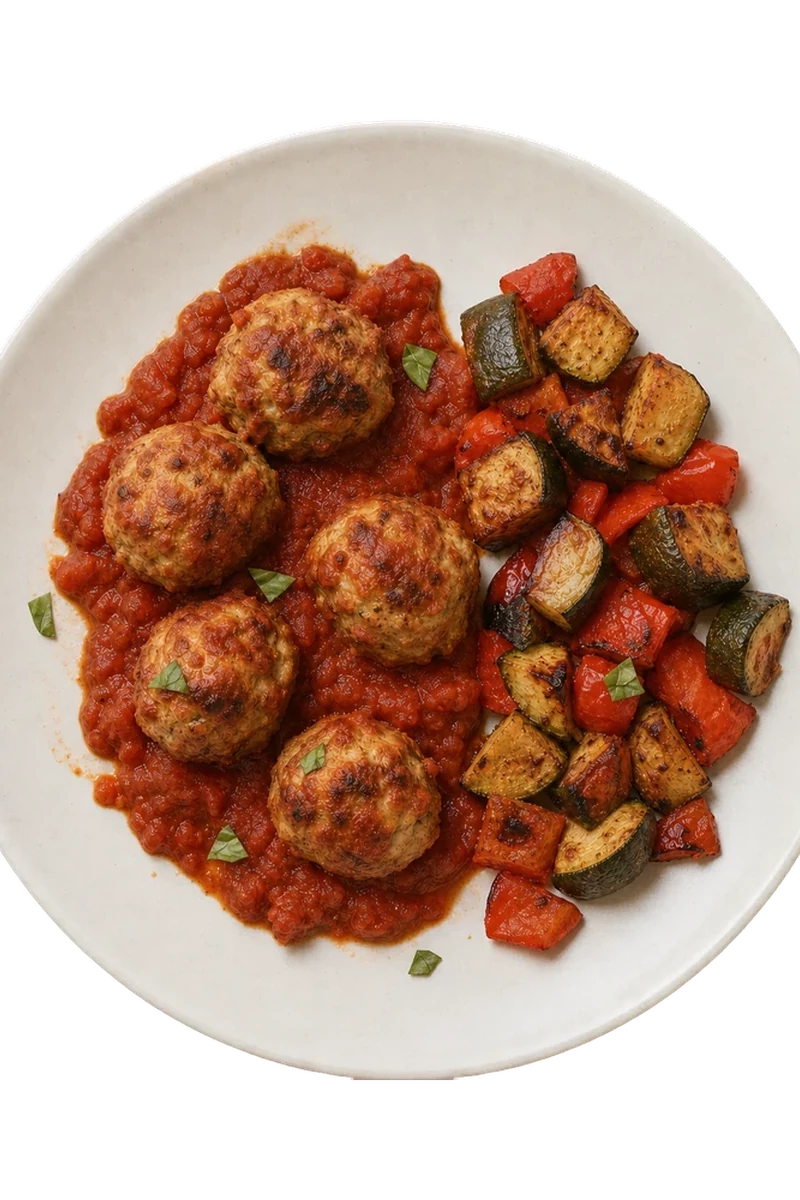 Turkey Meatballs in Marinara