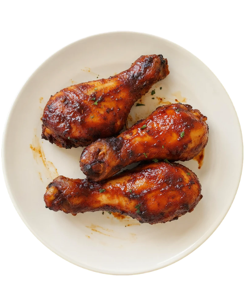 Baked BBQ Chicken Drumsticks