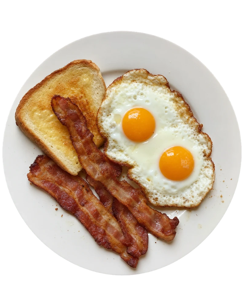 Bacon & Fried Eggs