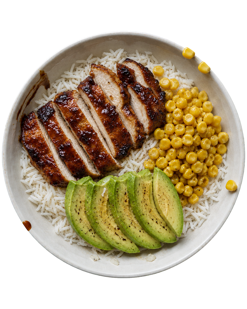 BBQ Chicken Rice Bowl