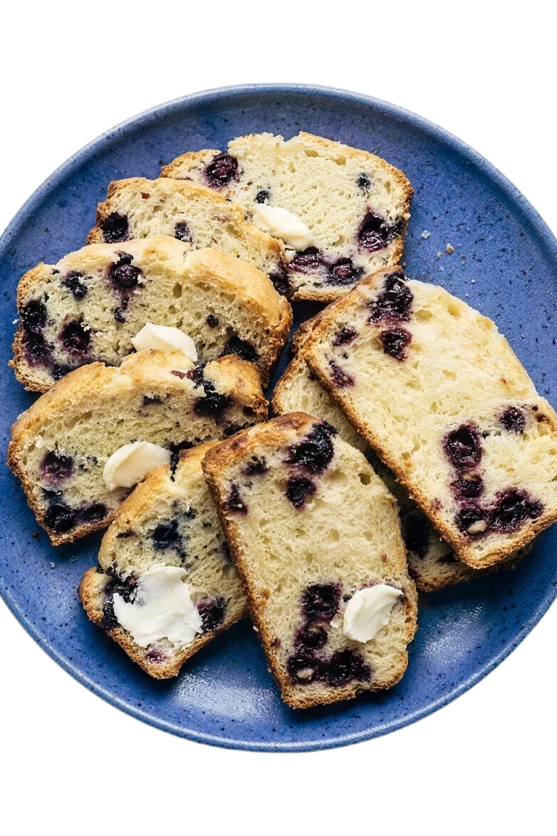 Кекс с боровинки и лимон