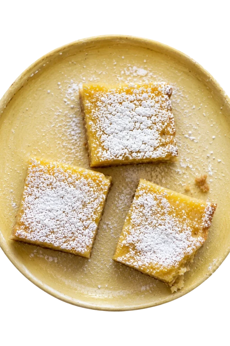 Класически лимонови барове