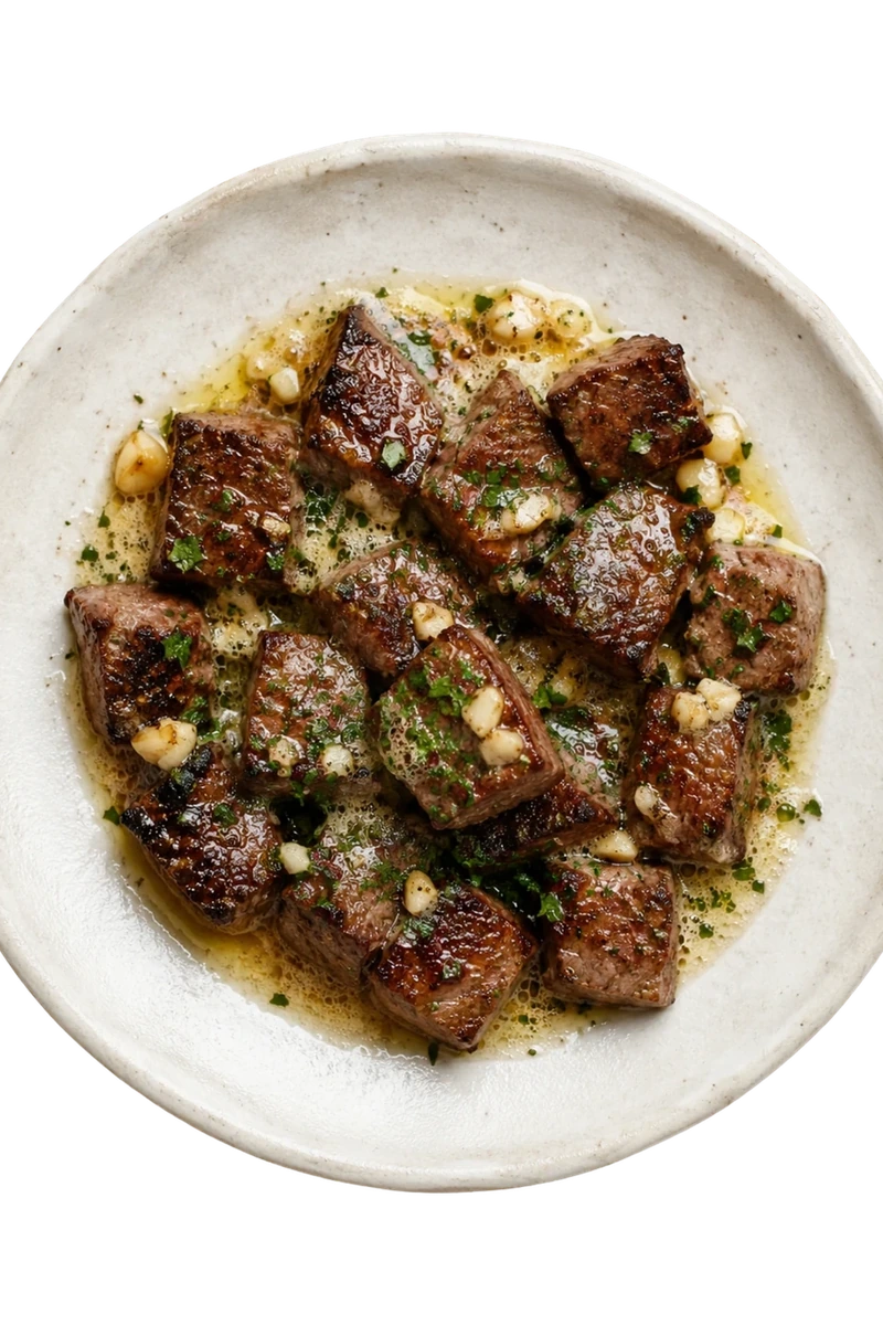 Garlic Butter Steak Bites