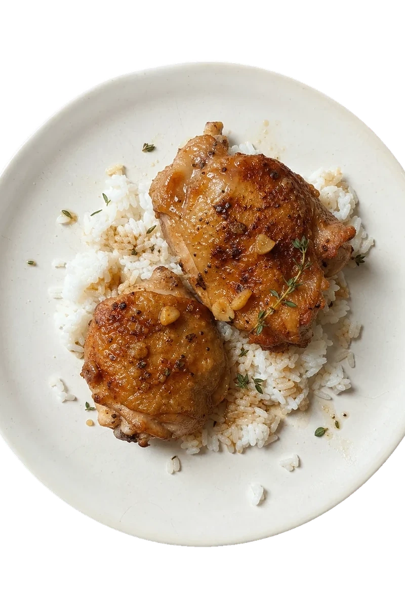 Honey Garlic Chicken Thighs