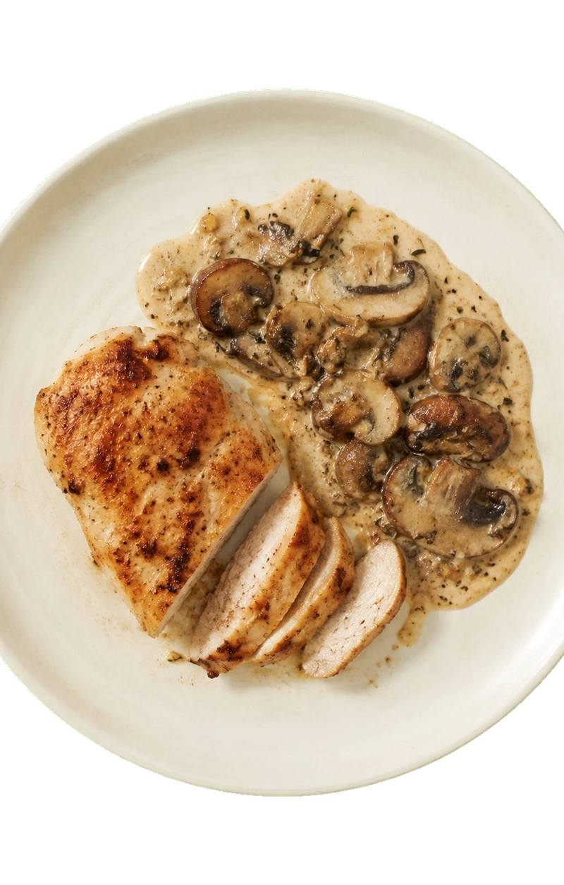 Creamy Mushroom Chicken