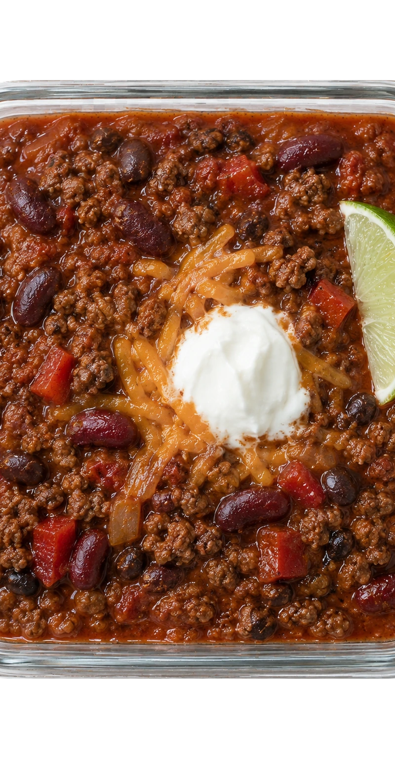 Hearty Beef & Veggie Chili