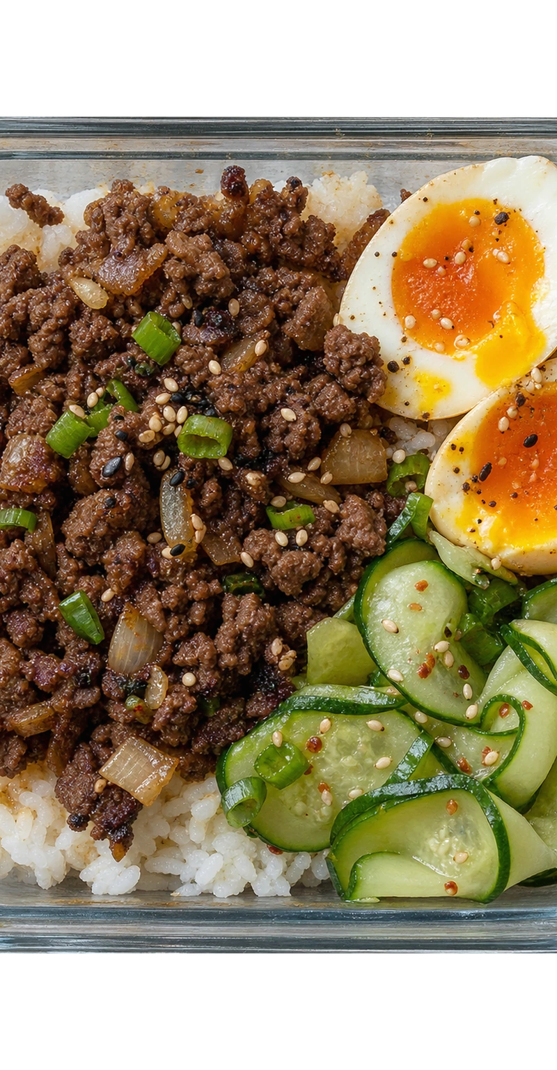 Korean Ground Beef Bowls