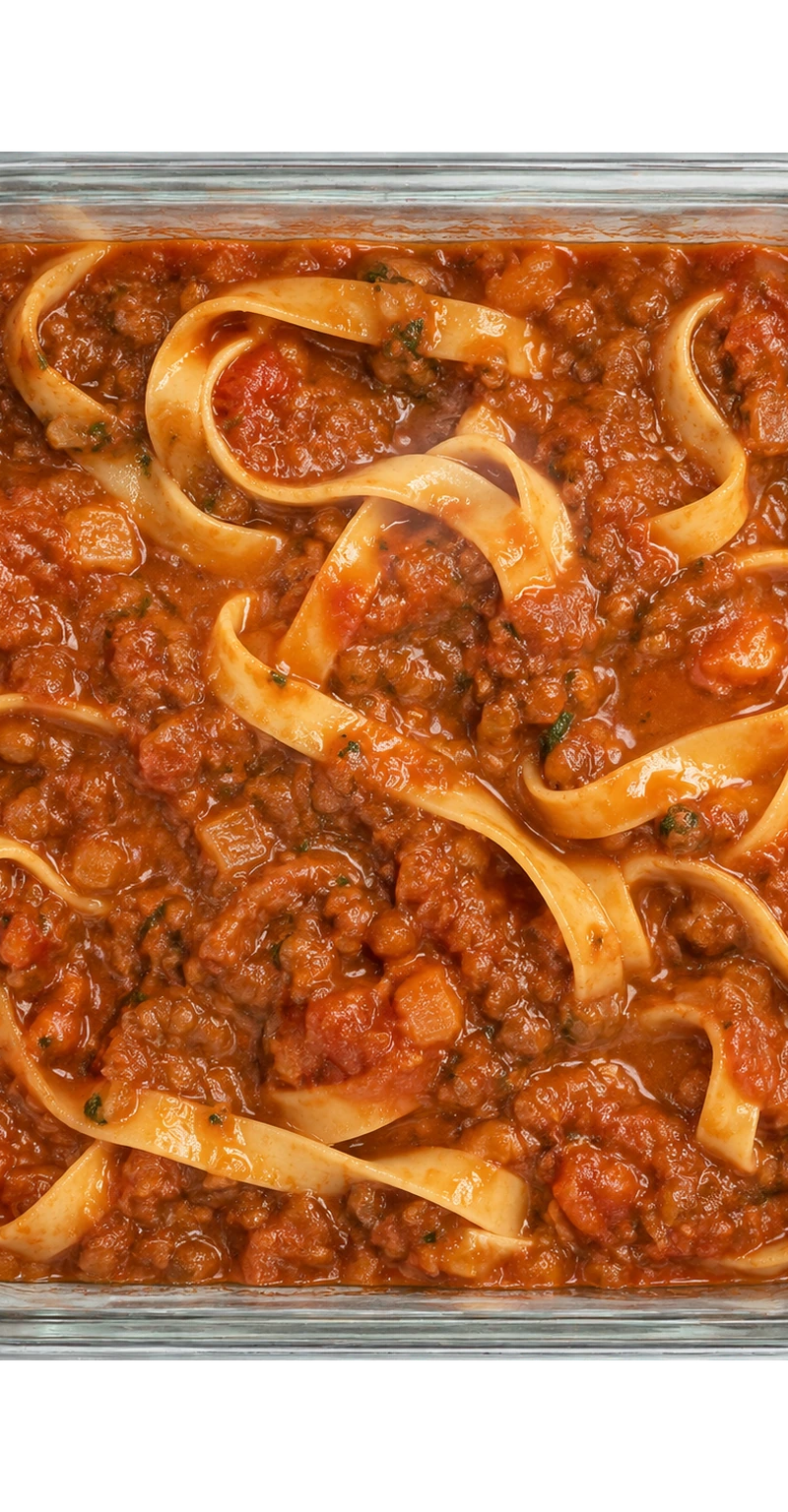 Rich Lentil Bolognese