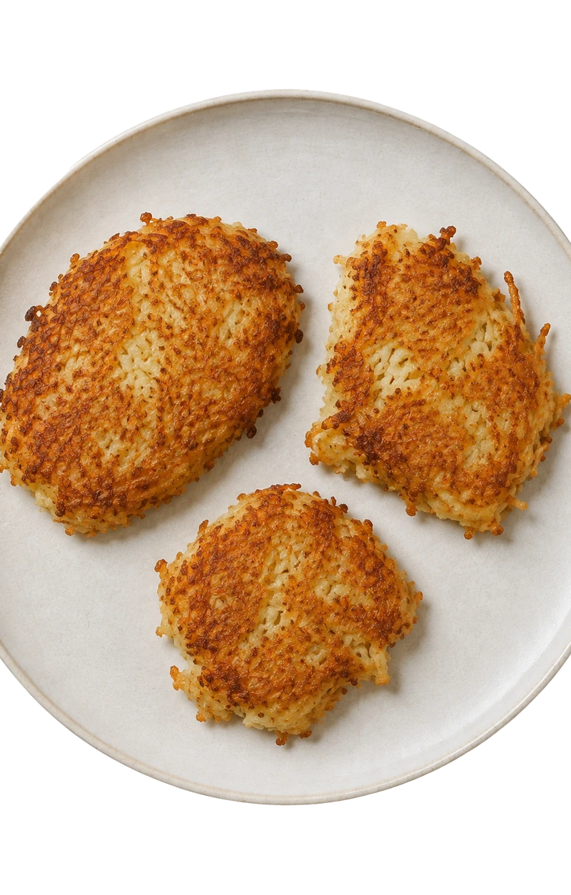 Хашбрауни с пармезан