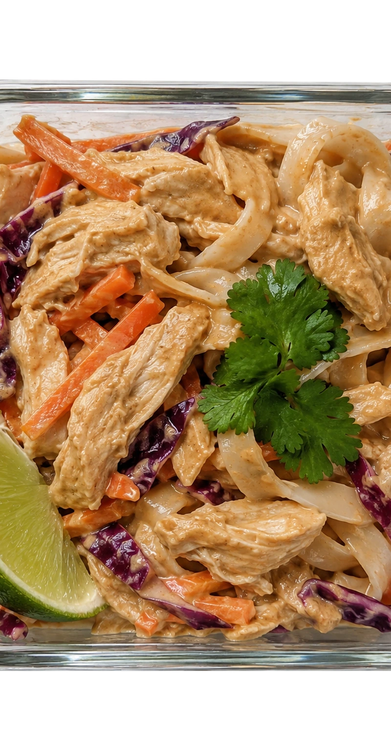 Thai Peanut Chicken Meal Prep