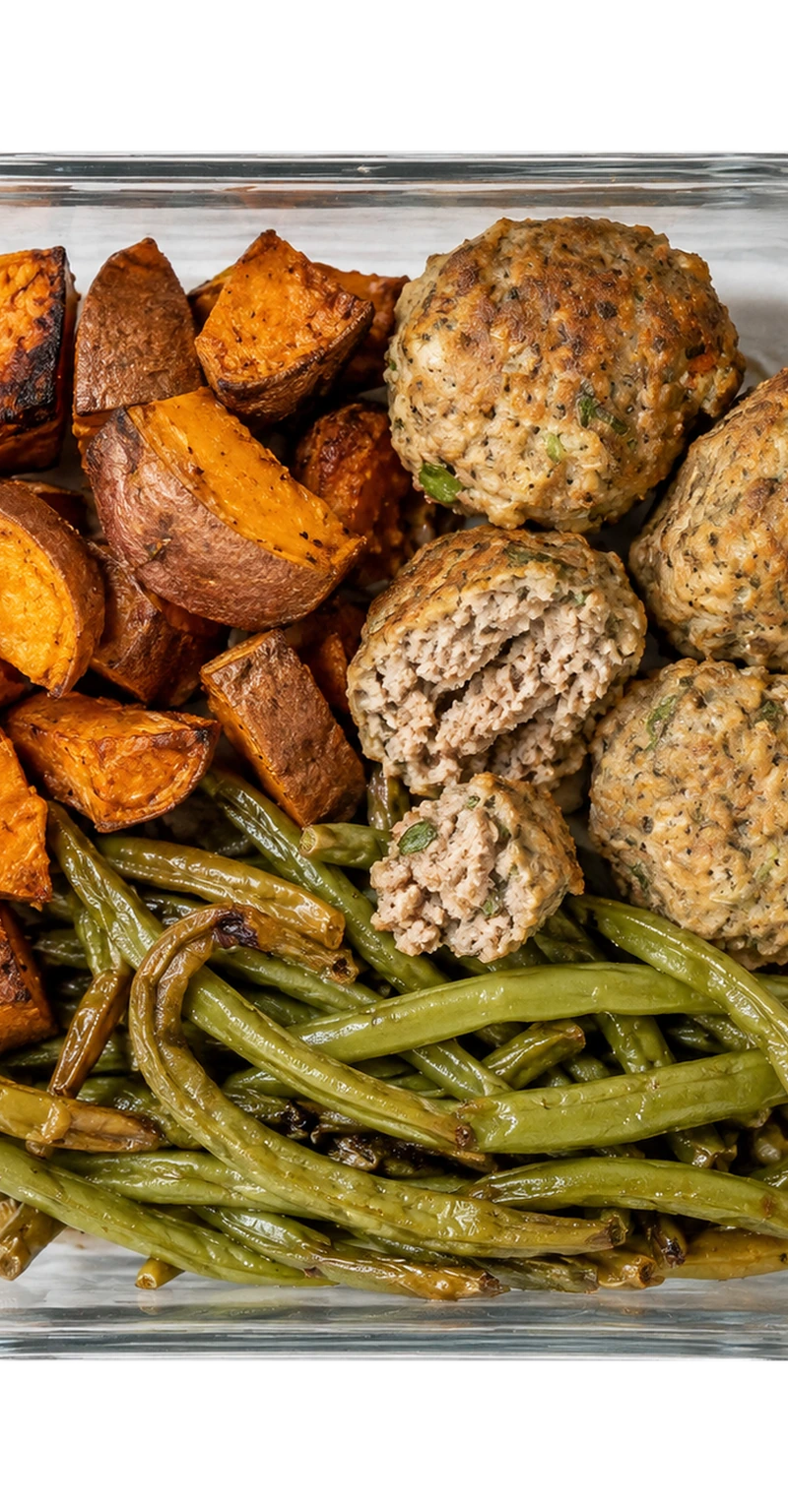 Turkey & Sweet Potato Meatballs