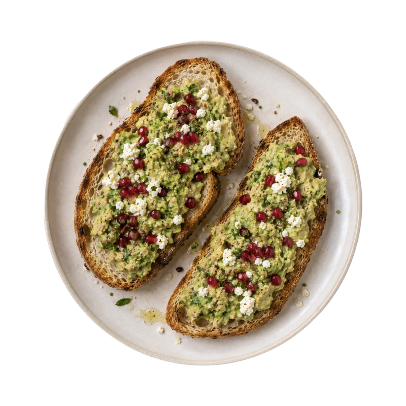 The ultimate avocado toast