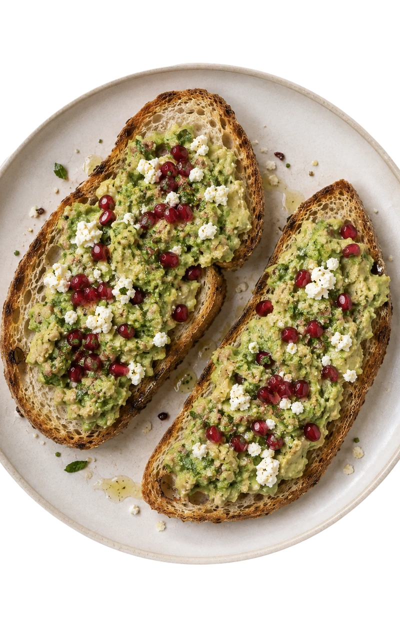 The ultimate avocado toast