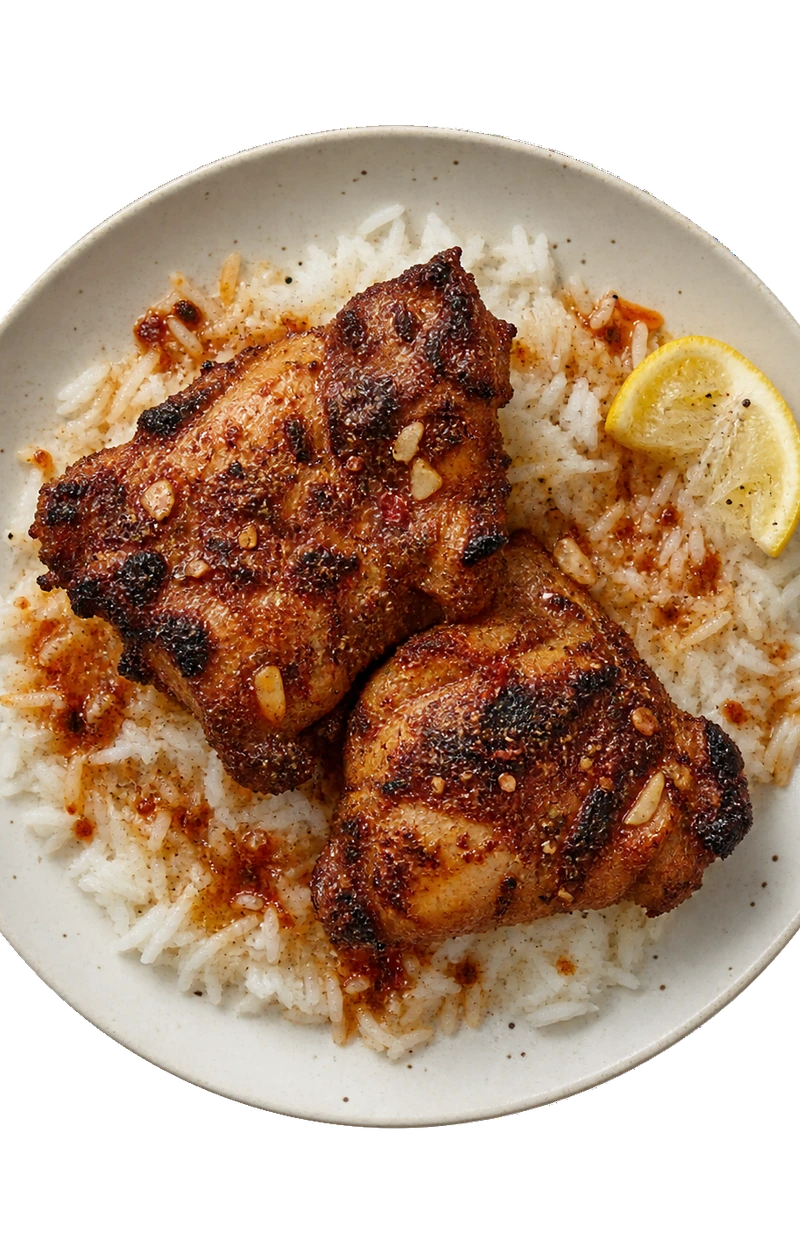 Piri Piri Chicken with Rice