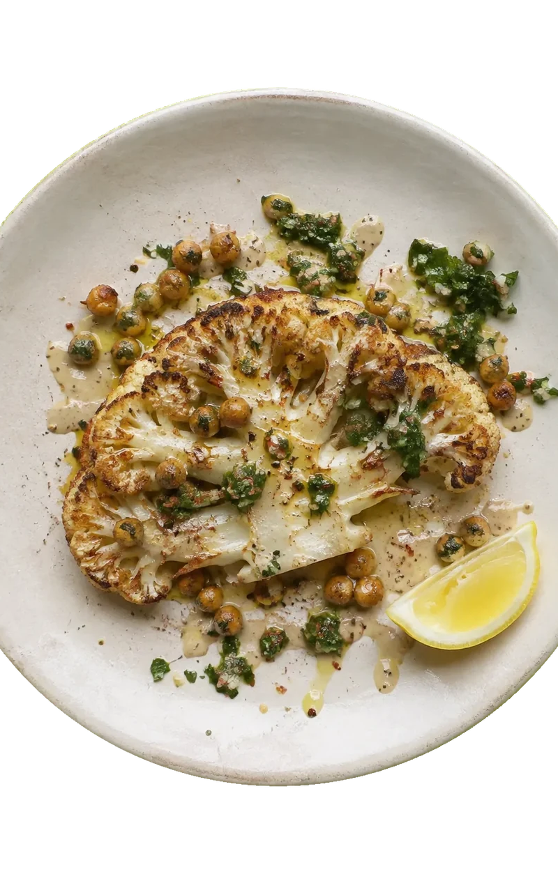 Roasted Cauliflower Steaks