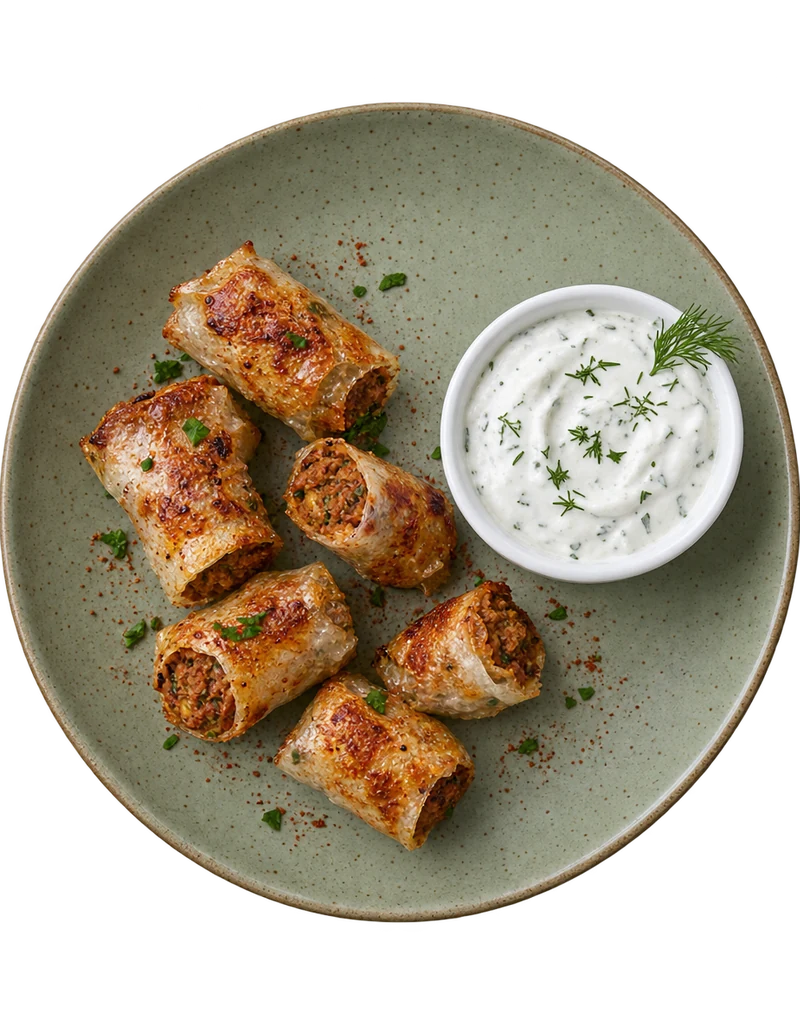 Mediterranean Chicken Poppers