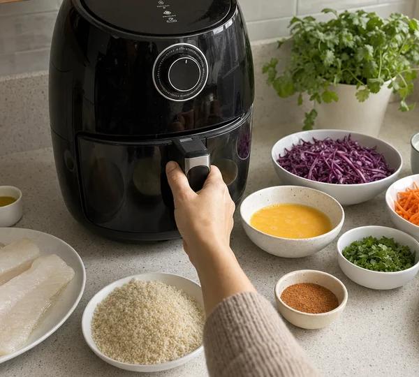 Step 3: Preheat your air fryer