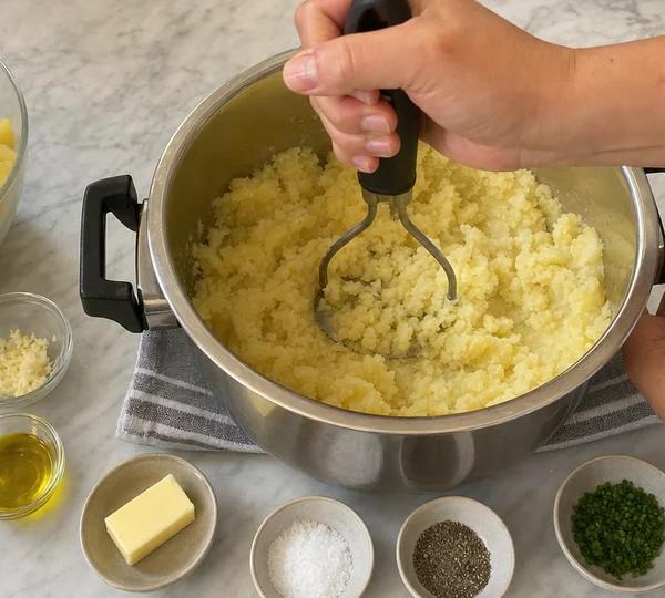 Step 5: Use a potato masher