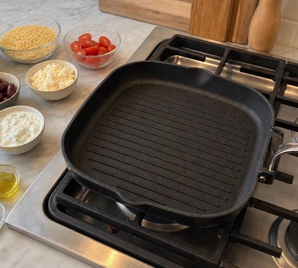 Step 3: Heat a grill pan