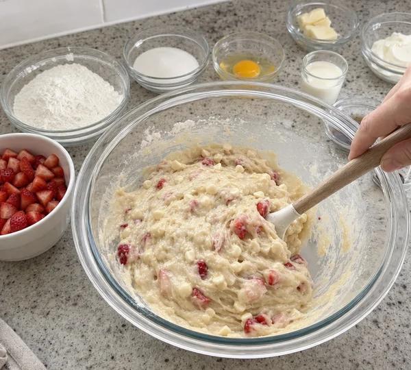 Step 9: Do not overmix