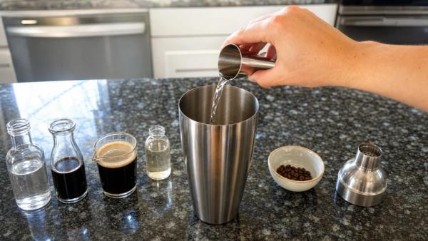 Step 3: Add the vodka