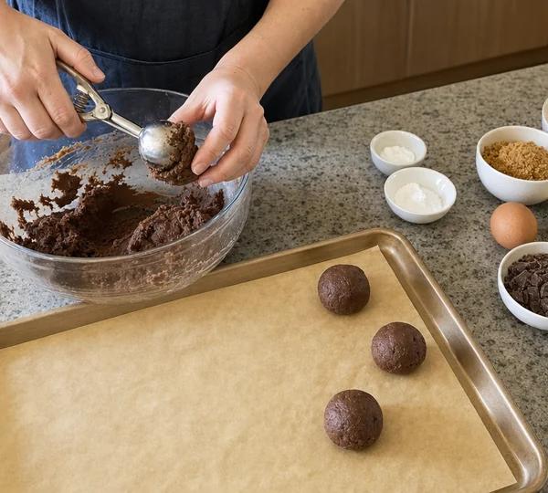 Step 7: Take the cookie dough out
