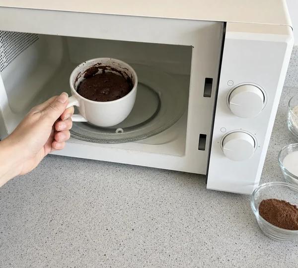 Step 3: Microwave on high