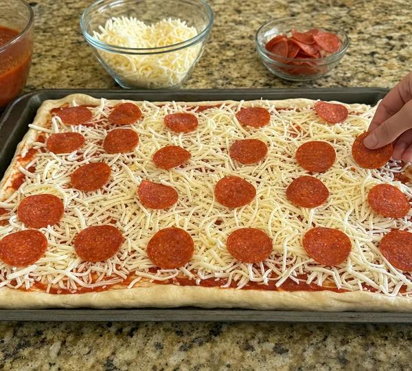 Step 5: Add sauce