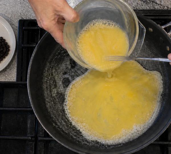 Step 5: Beat the eggs