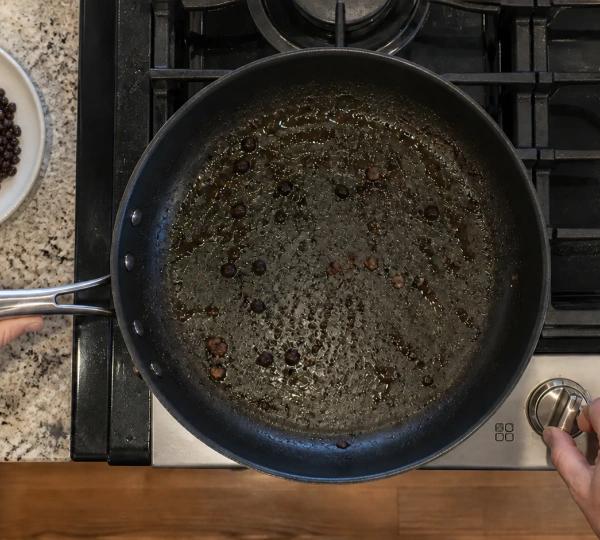 Step 3: Reduce heat to medium-low