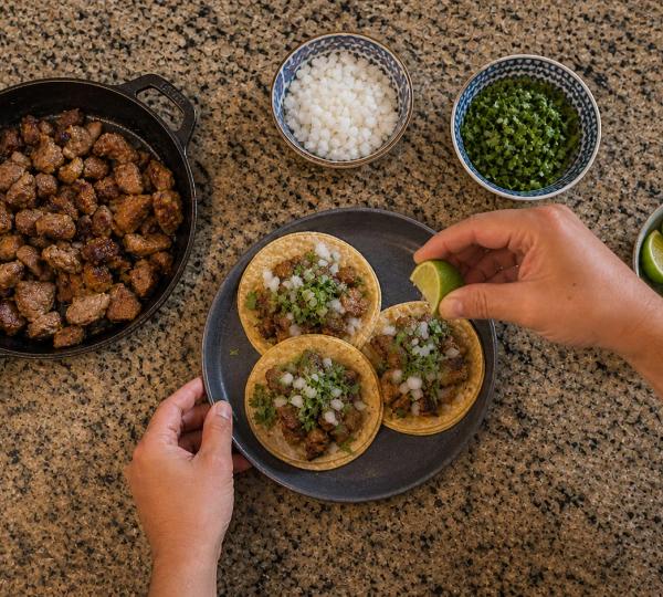 Step 12: Serve with lime wedges
