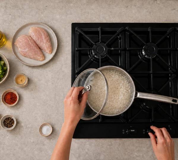 Step 3: Bring to a boil