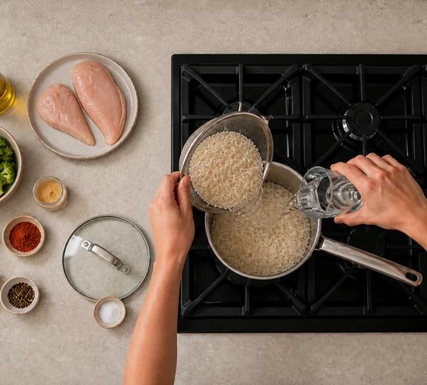 Step 2: Add to a pot