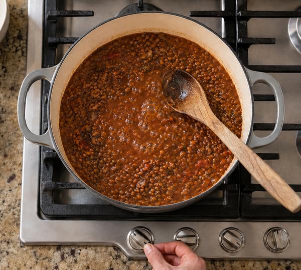 Step 12: Bring to a boil