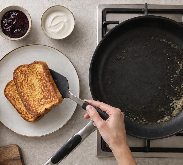 Step 10: Stack the French toast