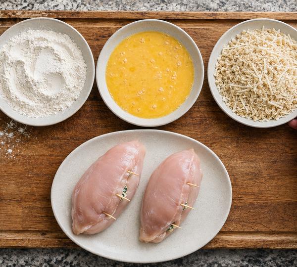 Step 6: Set up a breading station
