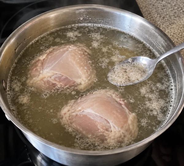 Step 2: Bring to a boil