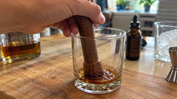 Step 3: Muddle firmly