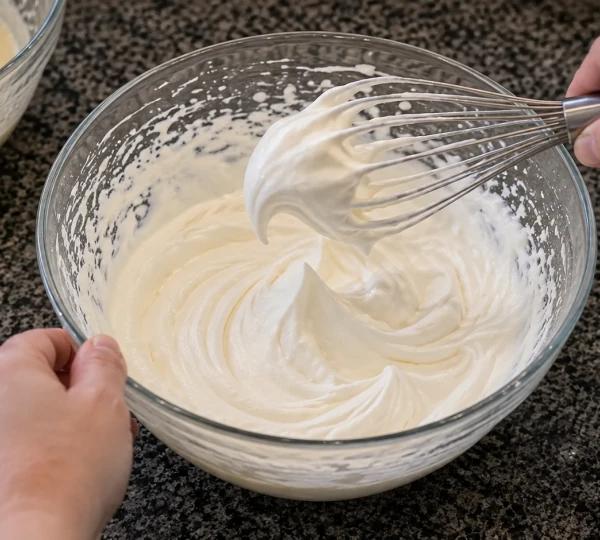 Step 3: Whip the cream