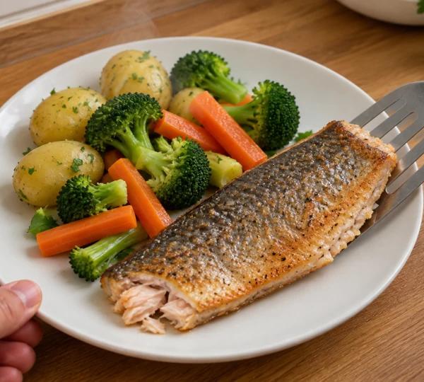 Step 10: Plate the vegetables