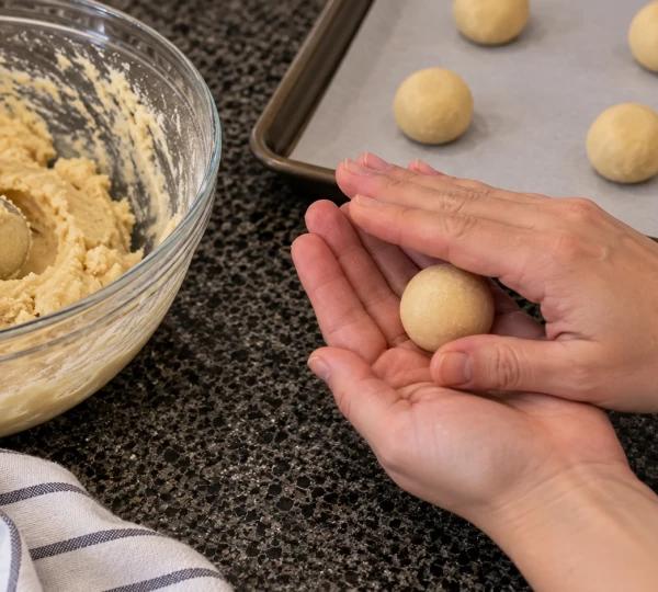 Step 6: Roll into balls