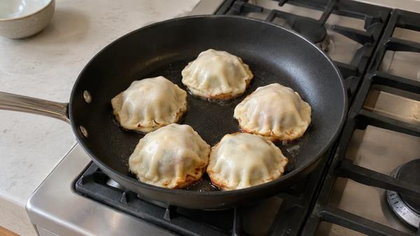 Step 4: Brown the bottoms