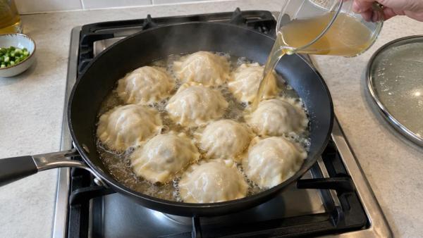 Step 5: Steam the dumplings